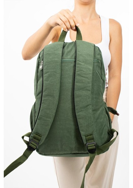 Lise Okul Sırt Çantası Çok Cepli Okul Çantası Hafif Klinkır Kumaş 43*30 cm Seyahat Çantası fırsatları