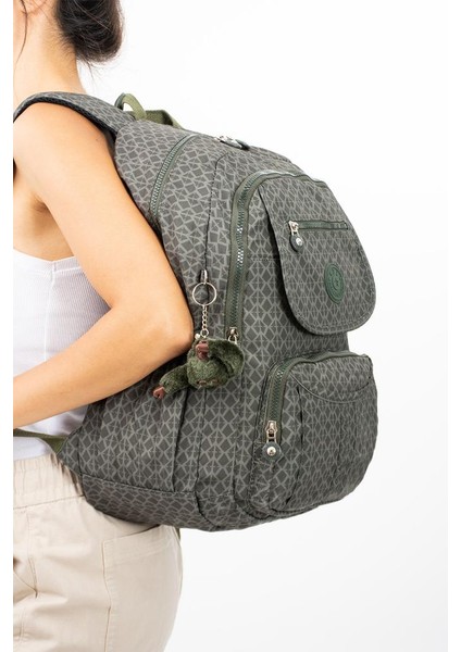 Lise Okul Sırt Çantası Çok Cepli Okul Çantası Hafif Klinkır Kumaş 43*30 cm Seyahat Çantası modelleri