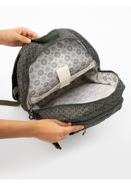 Lise Okul Sırt Çantası Çok Cepli Okul Çantası Hafif Klinkır Kumaş 43*30 cm Seyahat Çantası indirimleri