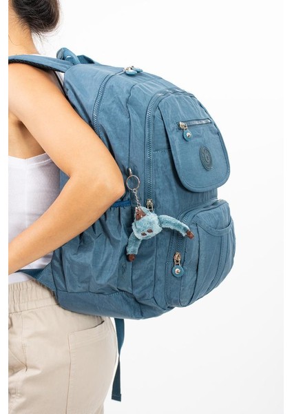 Lise Okul Sırt Çantası Çok Cepli Okul Çantası Hafif Klinkır Kumaş 43*30 cm Seyahat Çantası modelleri