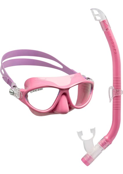 Moon-Top Çocuk Maske Şnorkel Seti Pembe fiyatları