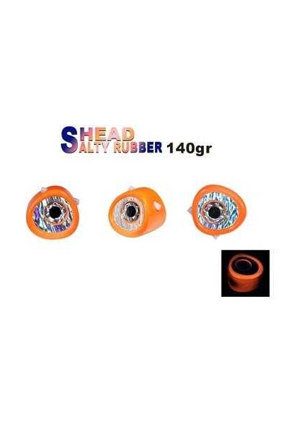 Salty Rubber Head 140GR Kafa 05 Orange 3D Eye fiyatları