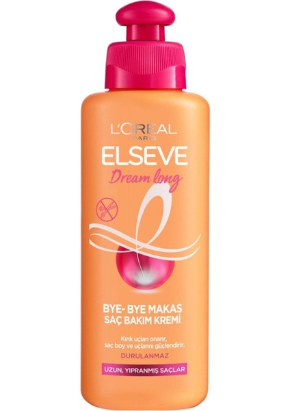 Loreal Dream Long Bye Bye Makas Saç Bakım Kremi 200 ml