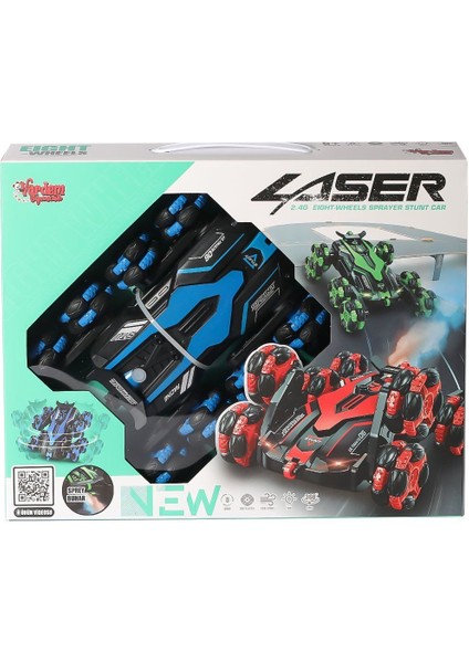 Ramby Arsyy RQ3022 Kumandalı 8 Teker Buharlı Akrobat Araba