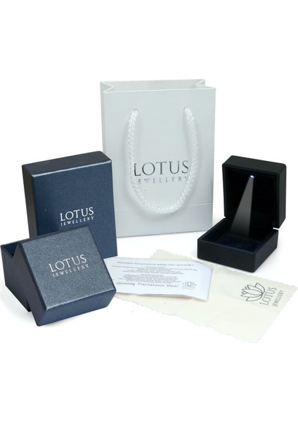 925 Ayar Gümüş Lotus Çiçeği Kolye, Zarif ve Şık Takı