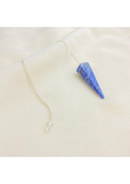Lapis Lazuli Doğal Taş Pandül-Sarkaç