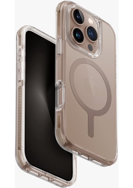iPhone 16 Pro Kılıf Combat Serisi Üç Katmanlı Magsafe Özellikli Koruyucu Kılıf