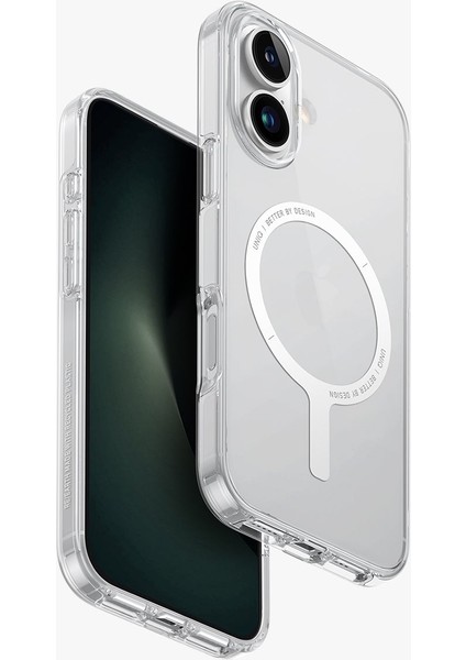 iPhone 16 Kılıf Clario Serisi Magsafe Özellikli Koruyucu Kılıf