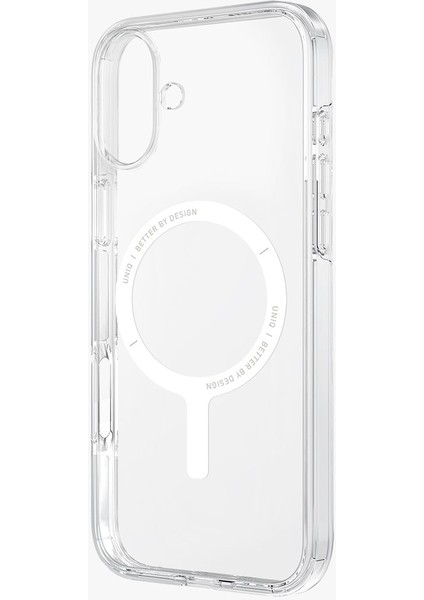 iPhone 16 Kılıf Clario Serisi Magsafe Özellikli Koruyucu Kılıf