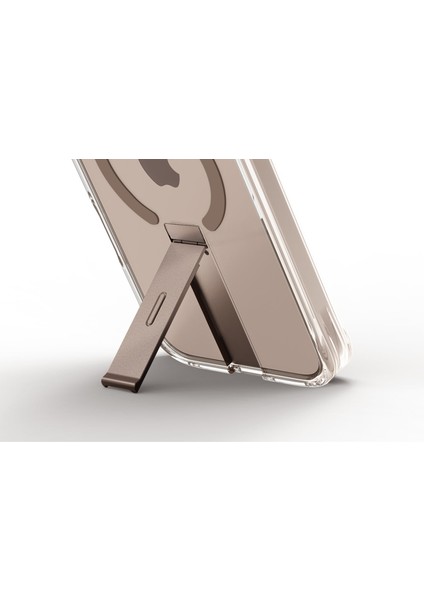 iPhone 16 Pro Max Kılıf Eleva Serisi Standlı Magsafe Özellikli Premium Kılıf
