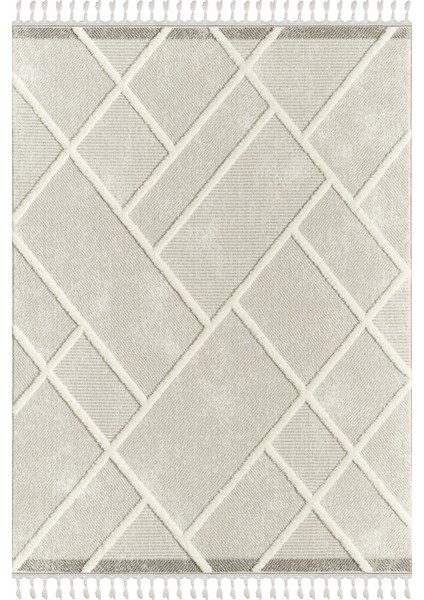 Quincey Bukleli Yumuşak Peluş Post Shaggy Krem Çocuk Odası Oturma Odası Salon Mutfak Halısı modelleri