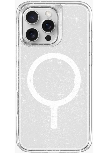 Apple iPhone 16 Pro Max Lifepro Xtreme Serisi Anti-Fingerprint / Magsafe Özellikli (Magclick™) Koruyucu Simli Kılıf