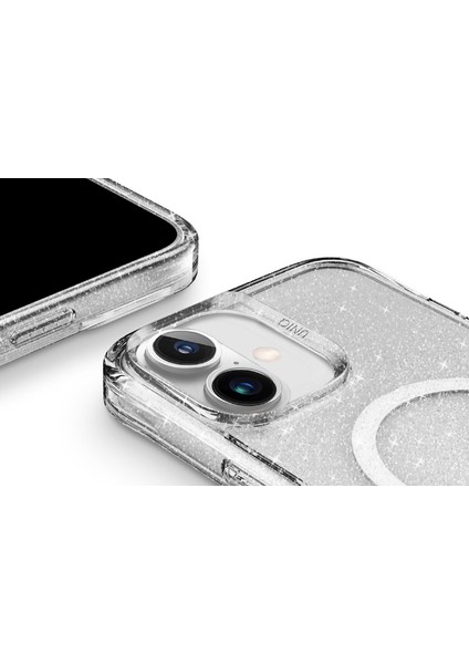 Apple iPhone 16 Pro Max Lifepro Xtreme Serisi Anti-Fingerprint / Magsafe Özellikli (Magclick™) Koruyucu Simli Kılıf