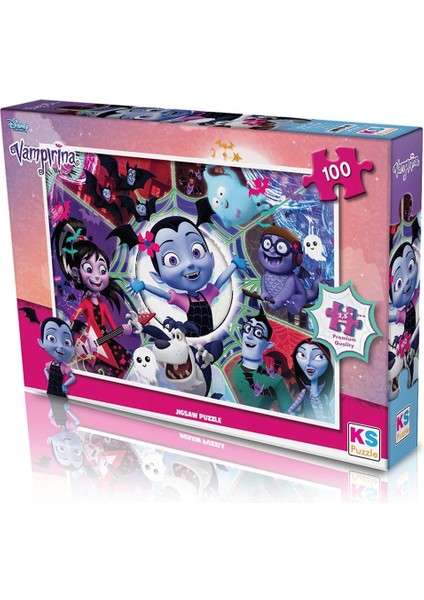 Ramby Arsyy VP714 Vampirina 100 Parça Çocuk Puzzle -Ks Puzzle