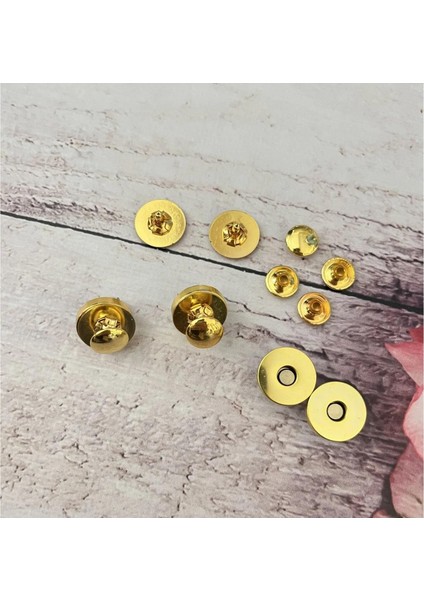 14MM Troklu Çanta Mıknatısı 10 Takım Deri El Aleti