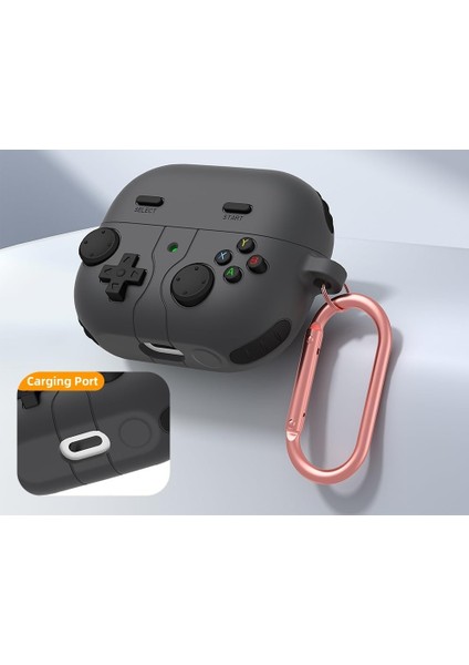 Samsung Galaxy Buds 3 Uyumlu Silikon Kılıf Anahtarlıklı Kılıf [gampad Tasarımı] fiyatları