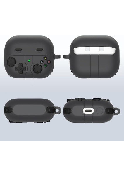 Samsung Galaxy Buds 3 Uyumlu Silikon Kılıf Anahtarlıklı Kılıf [gampad Tasarımı] fırsatları