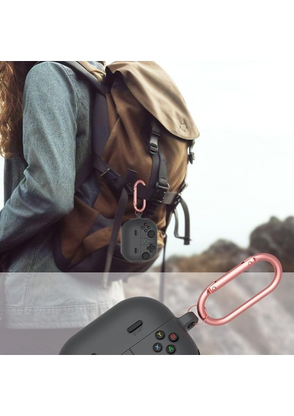 Samsung Galaxy Buds 3 Uyumlu Silikon Kılıf Anahtarlıklı Kılıf [gampad Tasarımı] indirimleri