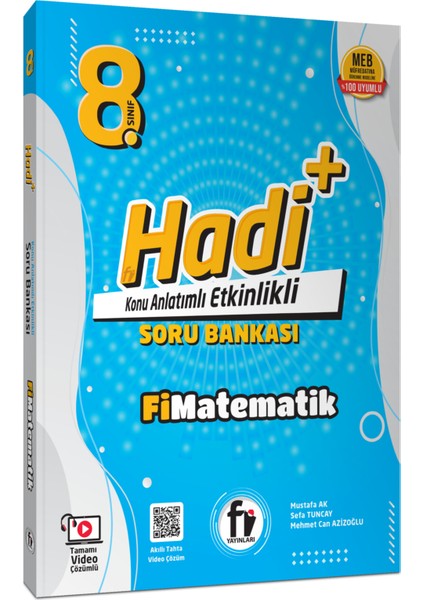 8. Sınıf Hadi Matematik Konu Etkinlikli Soru Bankası