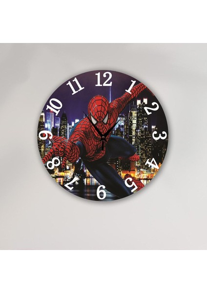 Bilge Duvar Saati Çocuk Odası Dekoratif Ahşap Duvar Saati