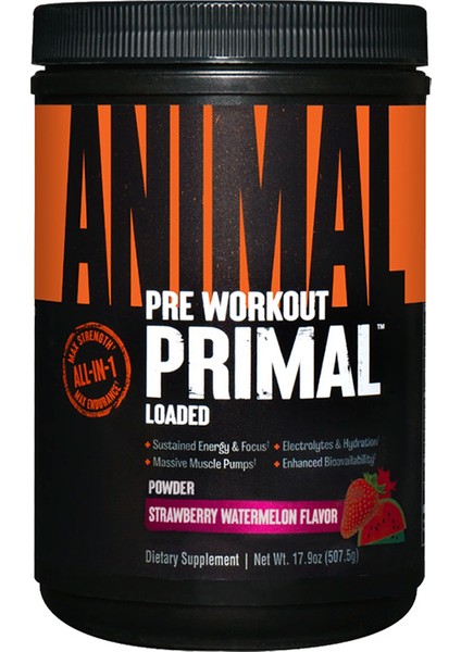 Animal Primal Pre Workout 507.5 gr