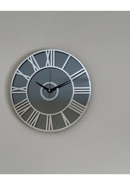 Aynalı Duvar Saati, Roma Rakamlı Saat, Anneler Günü si, 50 cm fiyatları