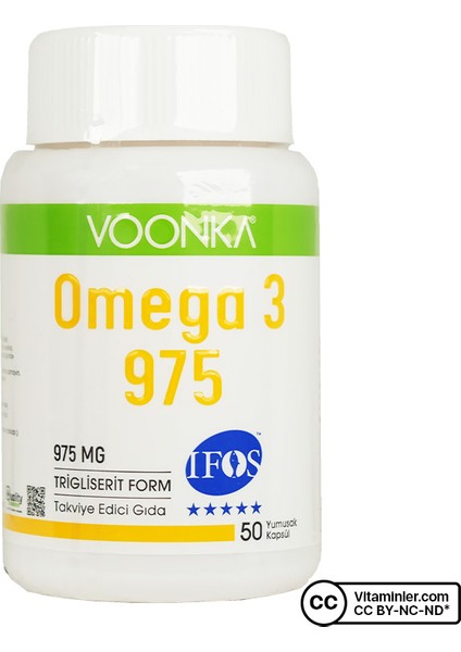 Omega 3 975 Mg 50 Kapsül