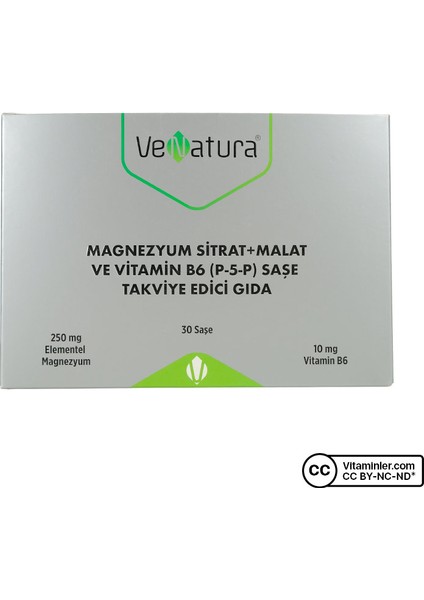 Magnezyum Sitrat + Malat ve Vitamin B6 30 Saşe fiyatları