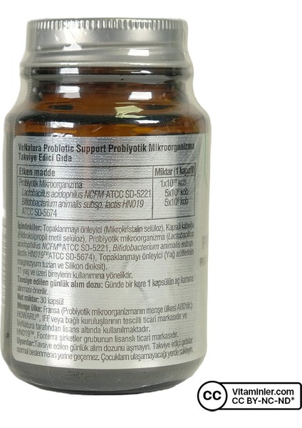 Probiotic Support 30 Kapsül