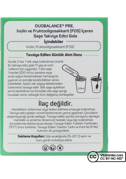 Nbt Duobalance Pre Probiyotik 30 Saşe