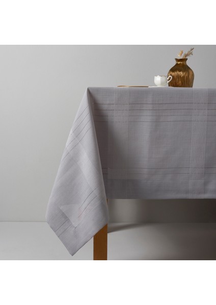 Basic 160X260 cm Masa Örtüsü Gri