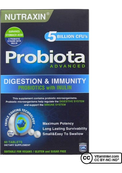 Probiota Advanced Probiyotik 60 Tablet