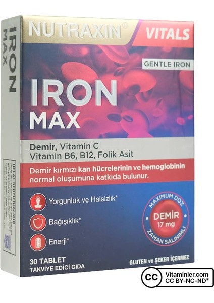 Iron Max 30 Tablet