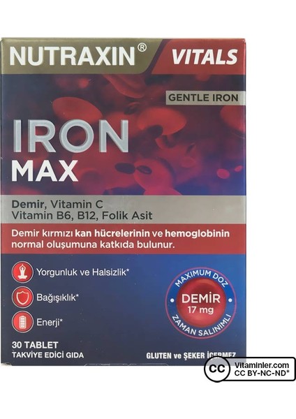 Iron Max 30 Tablet