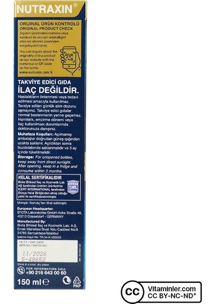 Omega 3 For Kids 150 ml fırsatları