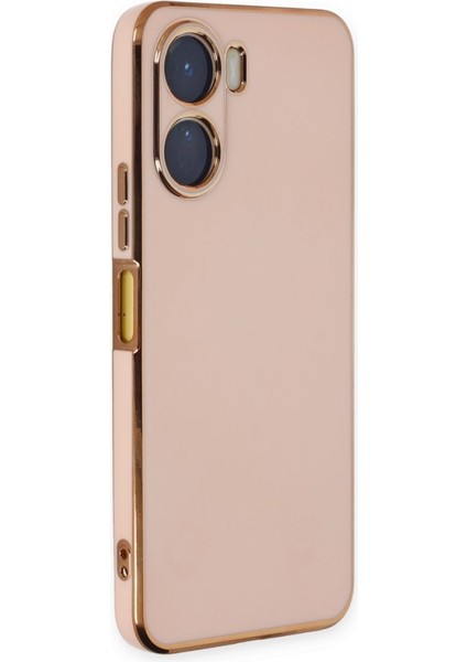 Vivo Y16 Kılıf Volet Silikon