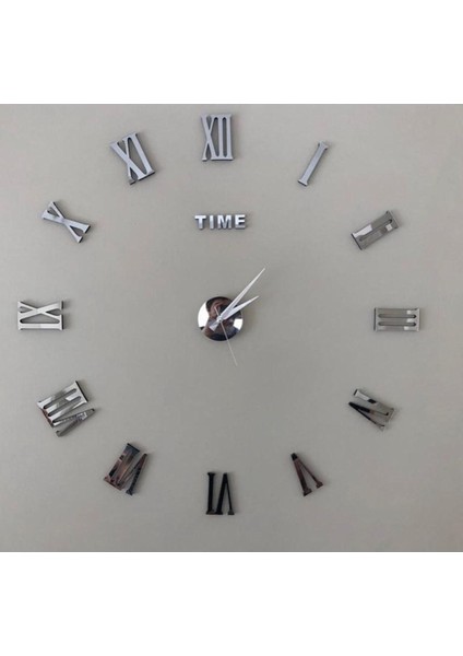 3d Pleksi Roma Saat 60 x 90 cm