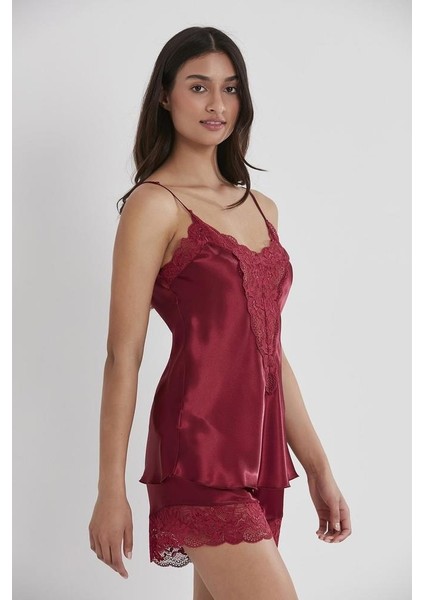 Nazikendam Pierre Cardin 430 Saten Şort Takım