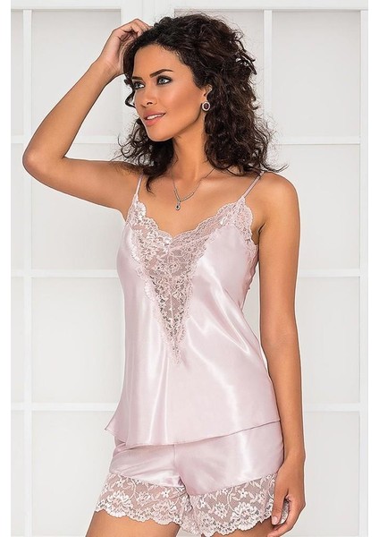 Nazikendam Pierre Cardin 430 Saten Şort Takım