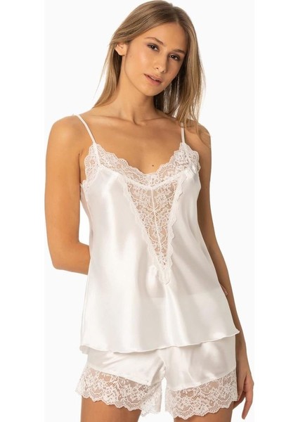 Nazikendam Pierre Cardin 430 Saten Şort Takım
