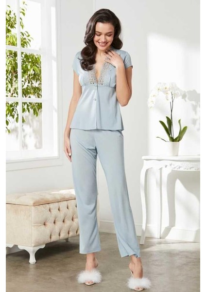 Nazikendam Pierre Cardin Penye Altılı Çeyiz Seti 5325 Mist