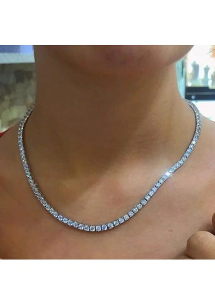 3,2 mm Klasik Su Yolu Gümüş Kolye modelleri