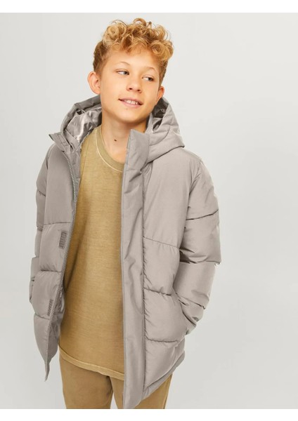 Jack & Jones Jjworld Puffer Jacket Jnr Çocuk Bej Mont 12260052-06