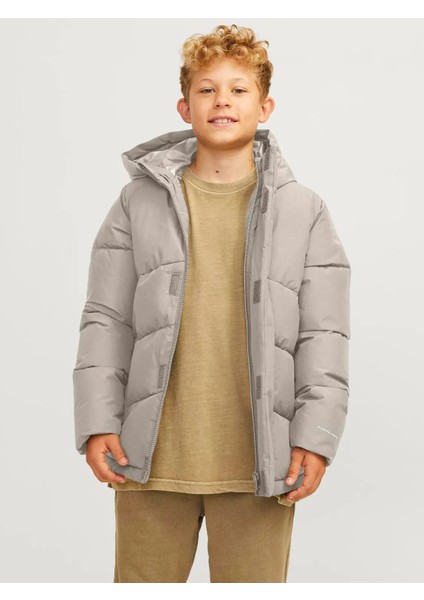 Jack & Jones Jjworld Puffer Jacket Jnr Çocuk Bej Mont 12260052-06