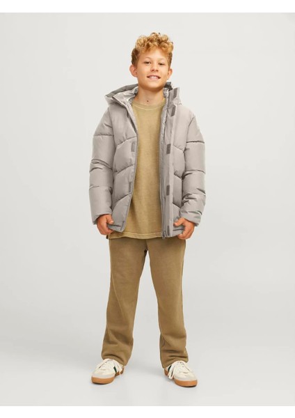 Jack & Jones Jjworld Puffer Jacket Jnr Çocuk Bej Mont 12260052-06