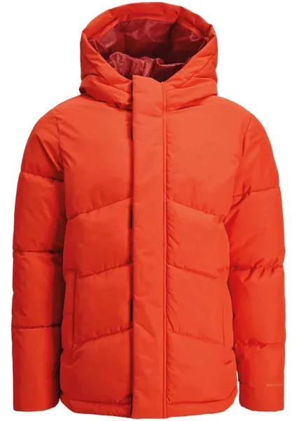 Jack & Jones Jjworld Puffer Jacket Jnr Çocuk Turuncu Mont 12260052-23