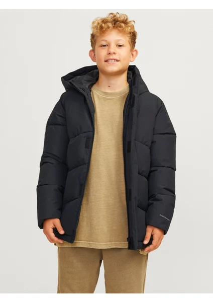 Jack & Jones Jjworld Puffer Jacket Jnr Çocuk Siyah Mont 12260052-02