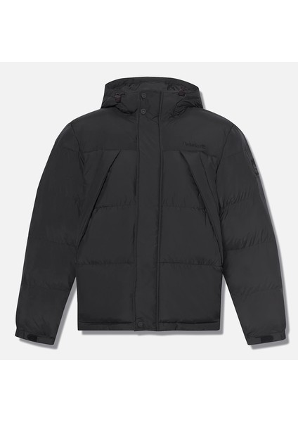 Durable Water Repellent Puffer Jacket Erkek Siyah Ceket TB0A62670011 indirimleri
