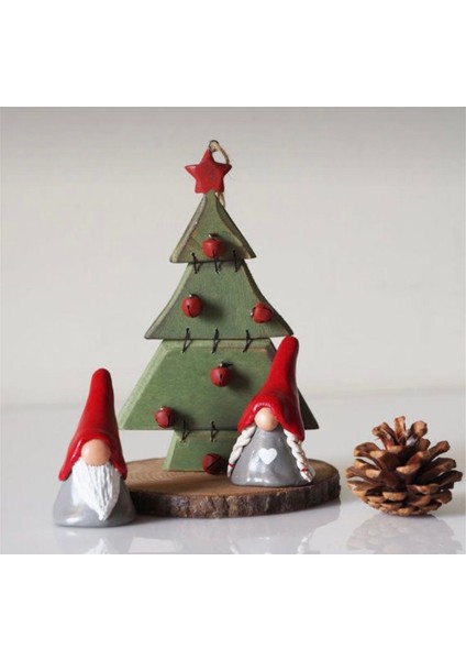 2'li Yılbaşı Özel Gnome Biblo