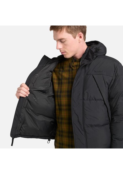 Durable Water Repellent Puffer Jacket Erkek Siyah Ceket TB0A62670011 modelleri